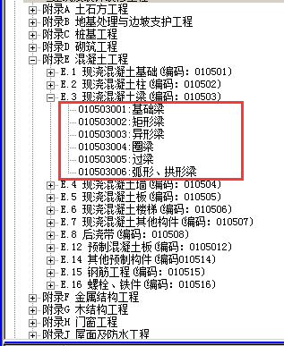 分部分项工程划分